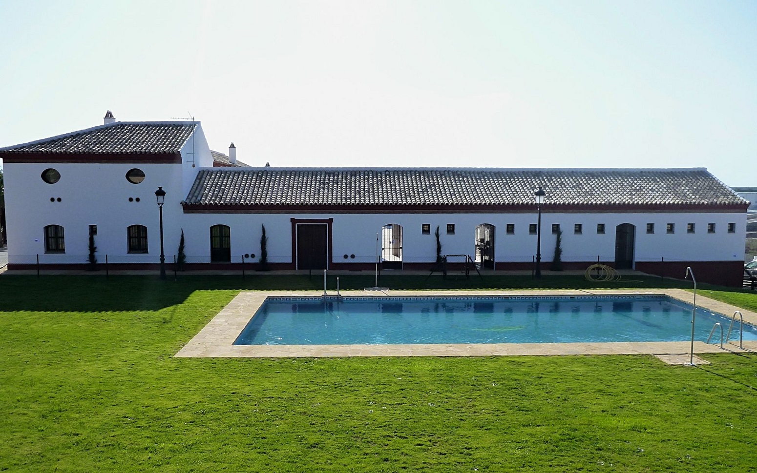 cortijo Olvera pueblo banco 